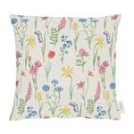 Housse de coussin Grove Tissu mélangé - Crème / Multicolore