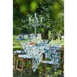 Chemin de table Barbalho Coton - Gris-vert / Rose