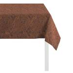 Nappe Aarhus Tissu - Marron noix de coco - Marron noix de coco - 100 x 100 cm