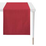 Chemin de table Adrar Tissu - Rouge - Rouge