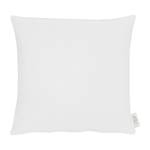 Housse de coussin Adrar Tissu - Blanc polaire - Blanc polaire - 40 x 40 cm