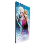 Tableau déco Disney's  Frozen II Papier sur MDF (panneau de fibres à densité moyenne) - Multicolore