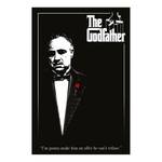 Afbeelding The Godfather pink papier op MDF - meerdere kleuren