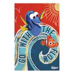 Afbeelding Finding Dory V papier op MDF - meerdere kleuren