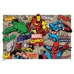 Bild Marvel III Papier auf MDF (Mitteldichte Holzfaserplatte) - Mehrfarbig