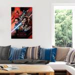 Afbeelding Star Wars VIII papier op MDF - meerdere kleuren