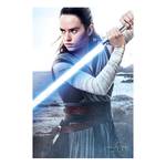 Afbeelding Star Wars the last Jedi papier op MDF - meerdere kleuren