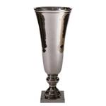 Vase Las Vegas II Acier inoxydable - Chrome - Hauteur : 43 cm