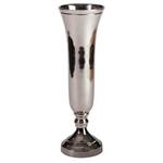 Vase Las Vegas I Acier inoxydable - Chrome - Hauteur : 35 cm