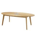 Table de jardin Chester Teck massif - miel foncé