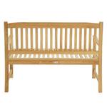 Gartenbank New Haven Massivholz Teak - Honigbraun - Breite: 130 cm