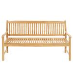 Gartenbank New Haven Massivholz Teak - Honigbraun - Breite: 180 cm