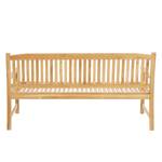 Banc de jardin New Haven Teck massif - miel foncé - Largeur : 180 cm