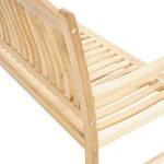 Banc de jardin New Haven Teck massif - miel foncé - Largeur : 180 cm