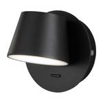 Wandlamp Mug IJzer - 1 lichtbron - Zwart