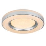 LED-Deckenleuchte Colla Acrylglas / Eisen - 2-flammig - Silber