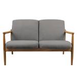 Sofa Froid (2-Sitzer) Webstoff - Hellbraun