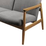 Sofa Froid (3-Sitzer) Webstoff - Hellbraun