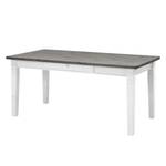 Table Fjord V Pin gris / Pin blanc