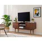 Tv-meubel Baxley massief acaciahout/metaal - acaciahout/goudkleurig