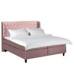 Lit boxspring Monroe Rose vieilli - 160 x 200cm