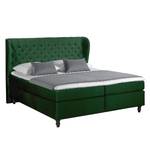 Lit boxspring Monroe Vert foncé - 180 x 200cm