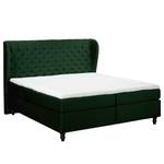 Lit boxspring Monroe Vert foncé - 160 x 200cm