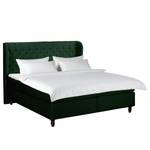 Lit boxspring Monroe Vert foncé - 160 x 200cm