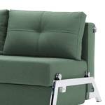 Schlafsofa Cubed III Stoff Elegance: 518 Green