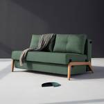 Schlafsofa Cubed IV Stoff Elegance: 518 Green