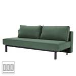 Schlafsofa Sly Stoff Elegance: 518 Green - Schwarz