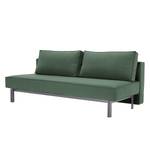 Canapé convertible Sly Tissu Elegance : 518 Green - Gris