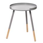 Table d'appoint Thurn Partiellement en pin massif - Gris