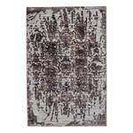 Laagpolig vloerkleed Brilliant Antik textielmix - Espressokleurig - 133 x 190 cm