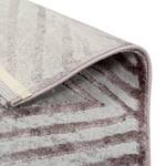 Laagpolig vloerkleed Brilliant Diamont textielmix - Roodbruin - 133 x 190 cm