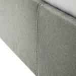 Letto imbottito Malin Tessuto - Color grigio pallido - 120 x 200cm