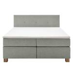 Lit boxspring Sky Tissu - Gris clair