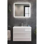 Salle de bain Carpo (2 éléments) Blanc brillant - Largeur : 70 cm