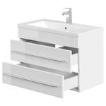 Salle de bain Carpo (2 éléments) Blanc brillant - Largeur : 70 cm