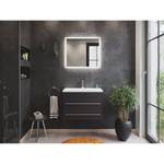 Salle de bain Carpo (2 éléments) Anthracite - Largeur : 70 cm