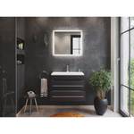 Salle de bain Carpo (2 éléments) Anthracite - Largeur : 70 cm