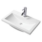 Meuble avec vasque Portus Blanc brillant - Largeur : 60 cm