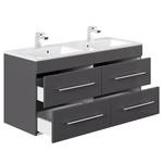 Meuble double vasque Argos Anthracite