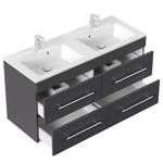 Meuble double vasque Argos Anthracite