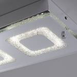 LED-plafondlamp Lisa II metaal/glas - 4 lichtbronnen