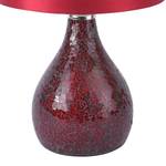 Lampe Cornelius Métal / Coton - 1 ampoule - Rouge
