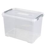 Aufbewahrungsbox Hatillo II (3er-Set) Kunststoff - Transparent