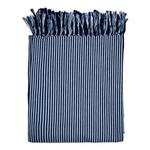 Plaid Portea Pinstripe Leeds Tissu - Gris bleu