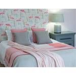 Plaid Melody Sand Tissu - Corail