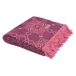 Plaid Bella Vita Casablanca Tissu - Corail